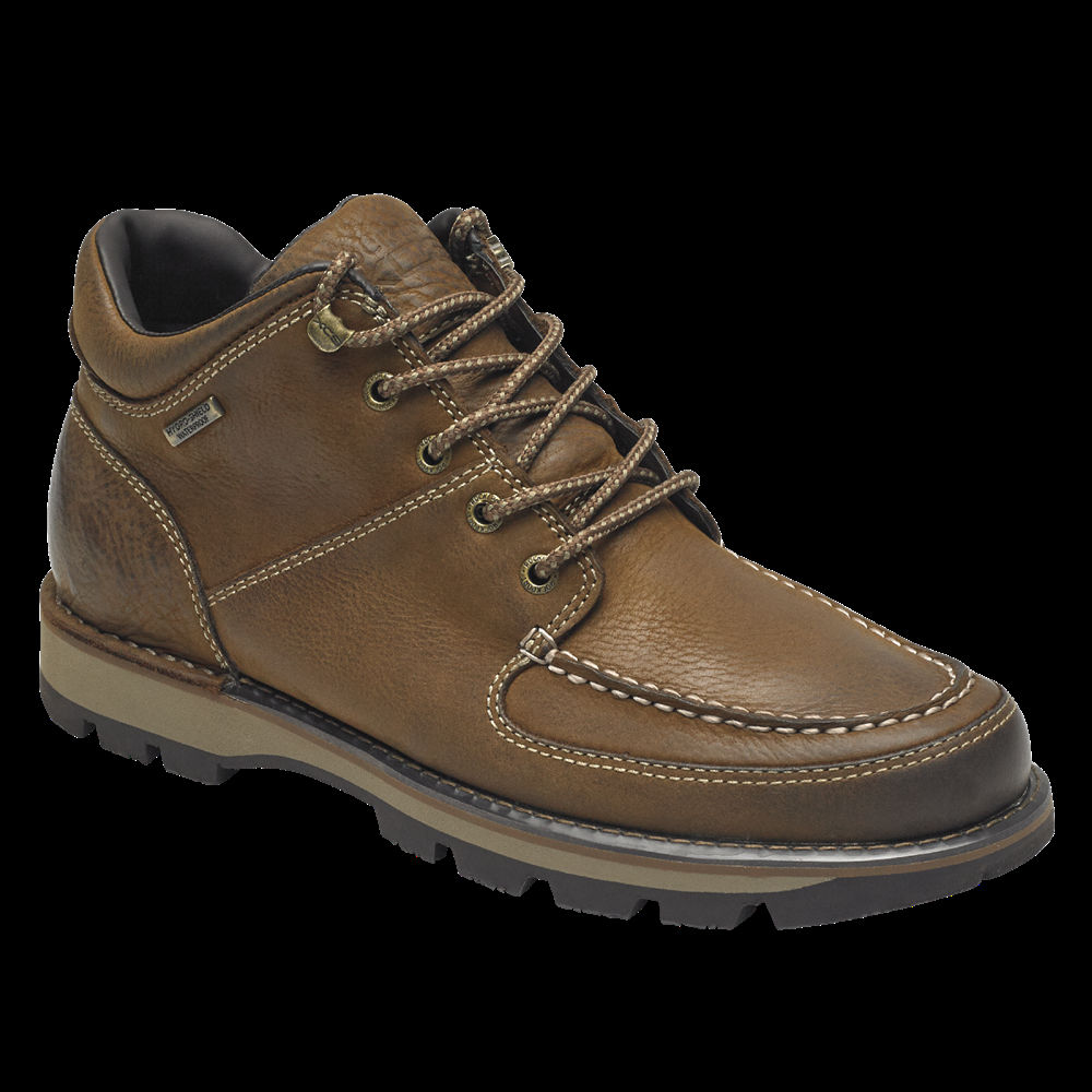 Rockport Mens Boots Brown - Umbwe II Waterproof Chukka - UK 438-ZLTFAP